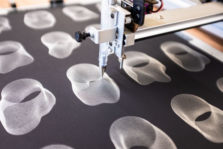 Artwork from project The Drawing Machine